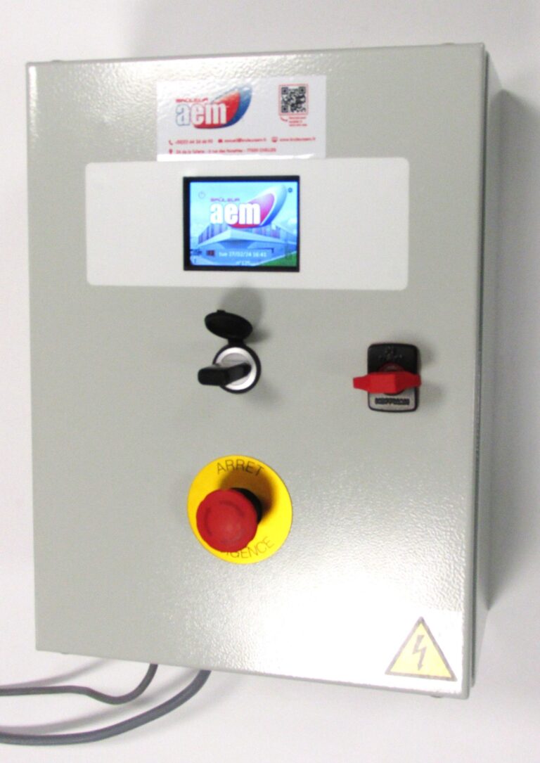 Coffret de commande ET35 avec application chauffe des liquides et enregistrement des cuissons HACCP