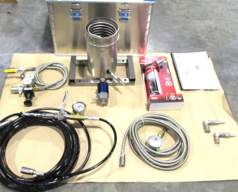 Torchères avec kit de vacuité