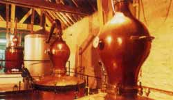 Equipement de chauffe pour une distillerie moldave